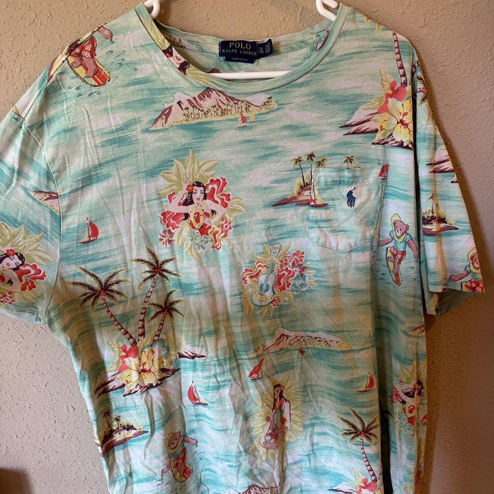 Tropical Ralph Lauren Polo Tshirt